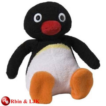 Design OEM rembourré peluche pingu doux jouet